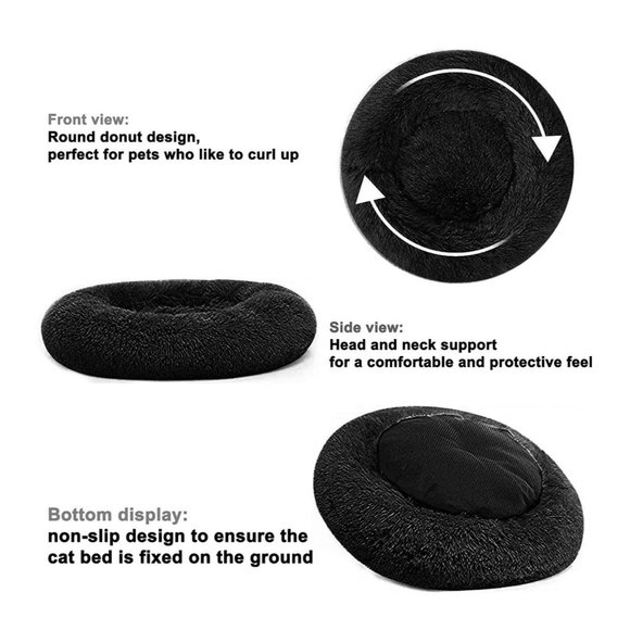 24” Amazing Dog Bed for Small Medium Large Dogs 40lb, Calming Pet Bed, Washable - Picture 9 of 9